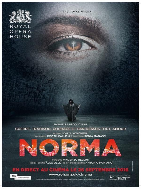 Affiche de Norma (Royal Opera House)