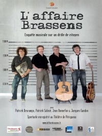 Affiche de L'Affaire Brassens - Concert