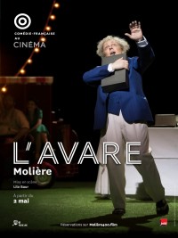 Affiche de L'Avare (Comédie-Française)
