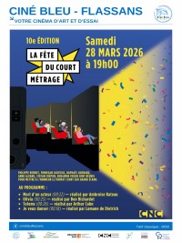 Affiche de La Fête du court métrage Flassans