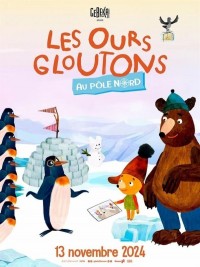 Affiche de Les Ours gloutons au Pôle Nord