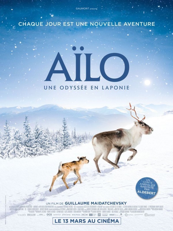Affiche de Aïlo : une odyssée en Laponie