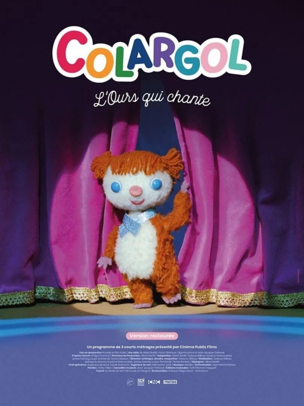 Affiche de Colargol, l'ours qui chante