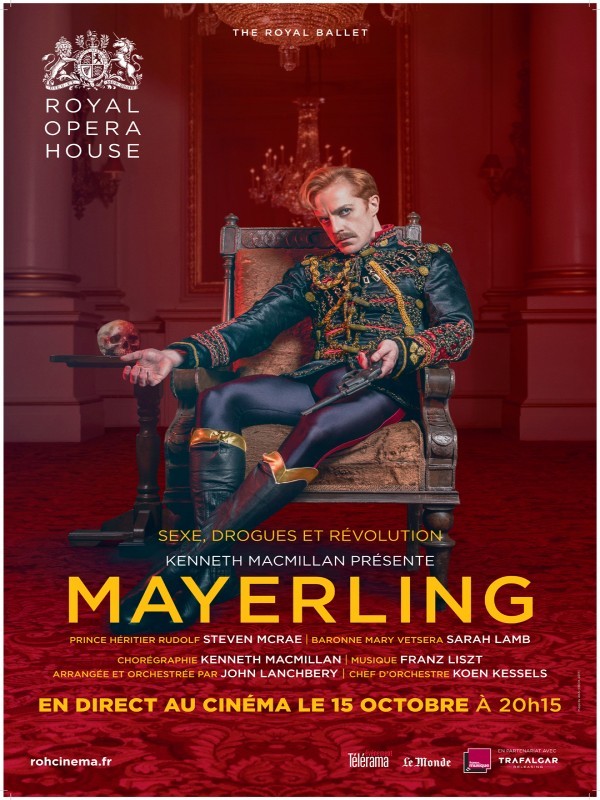Affiche de Mayerling (Royal Opera House)