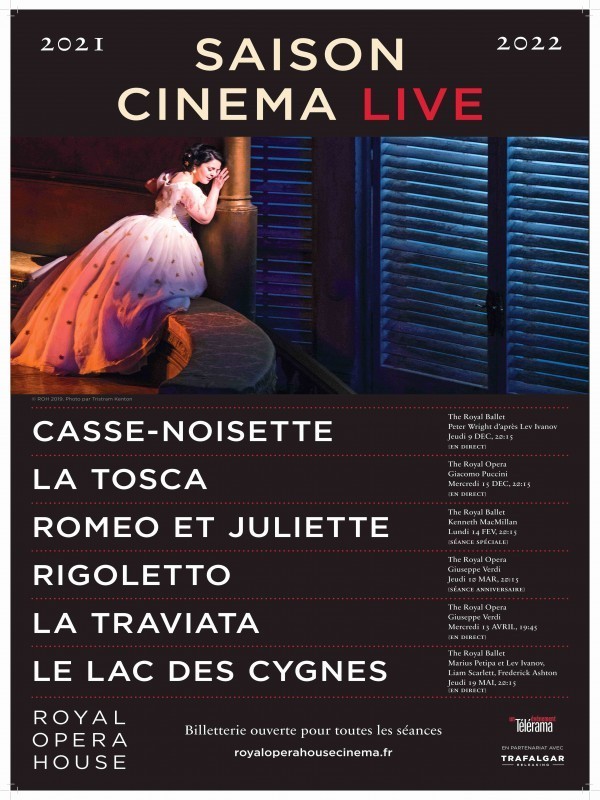 Affiche de Tosca (Royal Opera House)